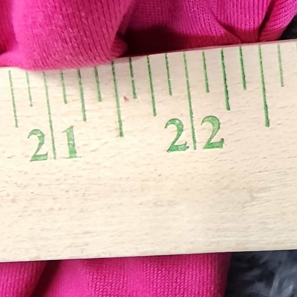 Under Armour Womens HeatGear Long Sleeve V-Neck Shirt Pink Semi-Fitted XL - Picture 5 of 5